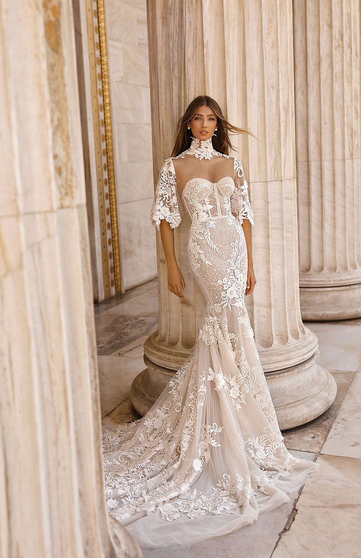 Свадебные платья Berta осень-зима 2019-2020 фото №12