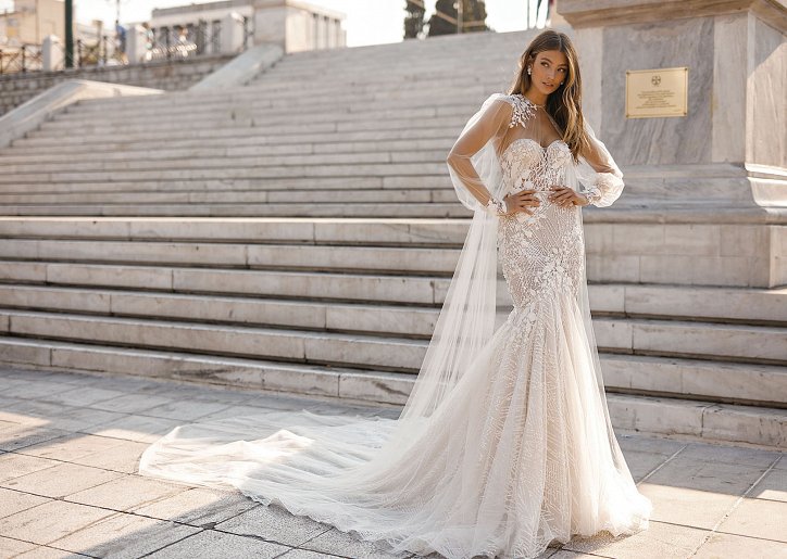 Свадебные платья Berta осень-зима 2019-2020 фото №38
