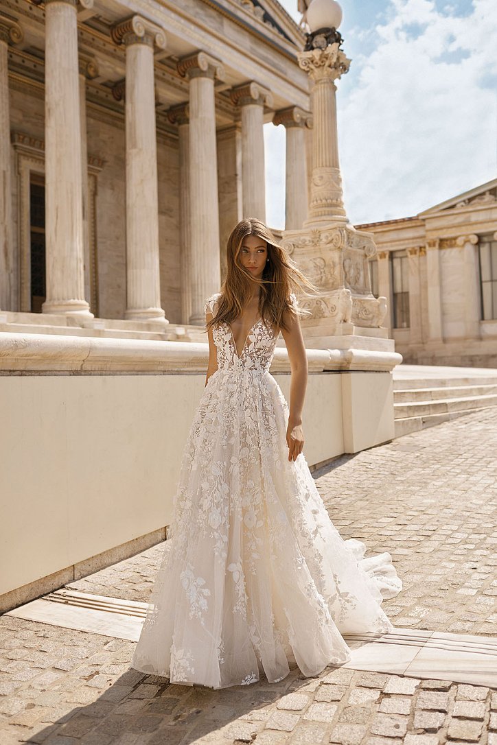 Свадебные платья Berta осень-зима 2019-2020 фото №44